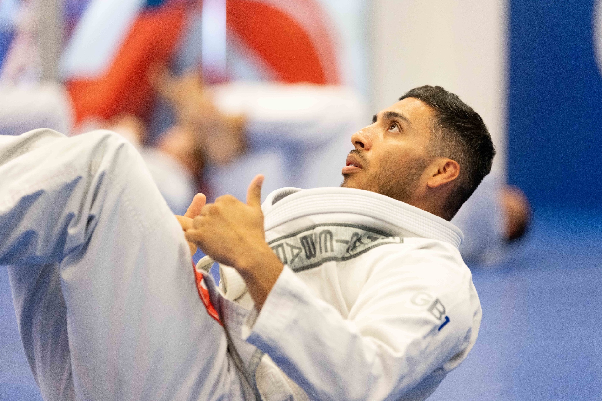 Adult Brazilian Jiu-Jitsu training at Gracie Barra Whittier