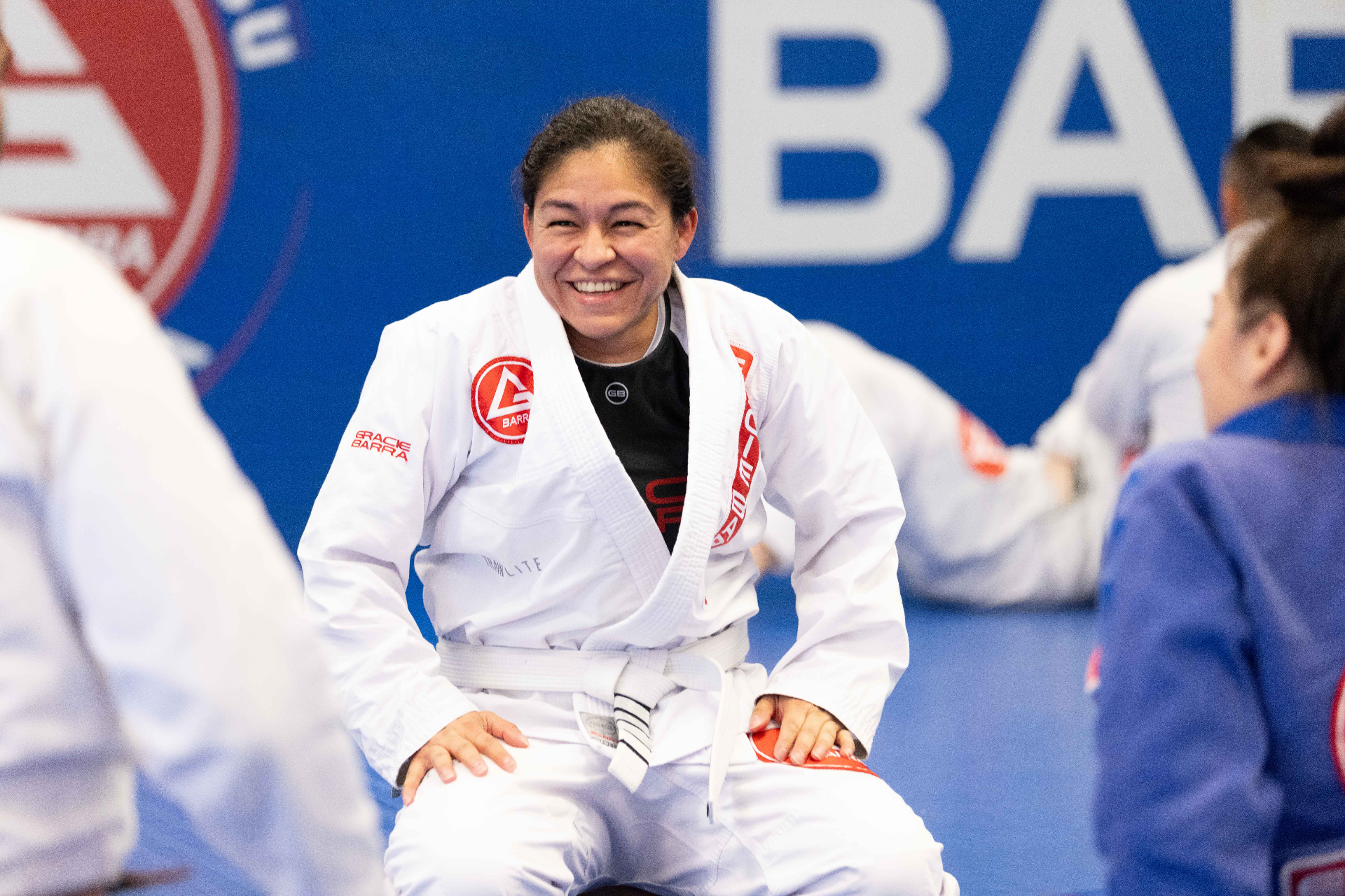 Adult student training at Gracie Barra Whittier academy